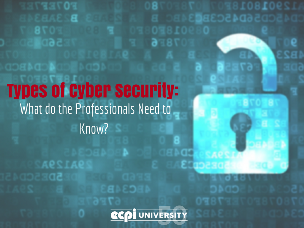 Types Of Cyber Security What Do The Professionals Need To Know 3736